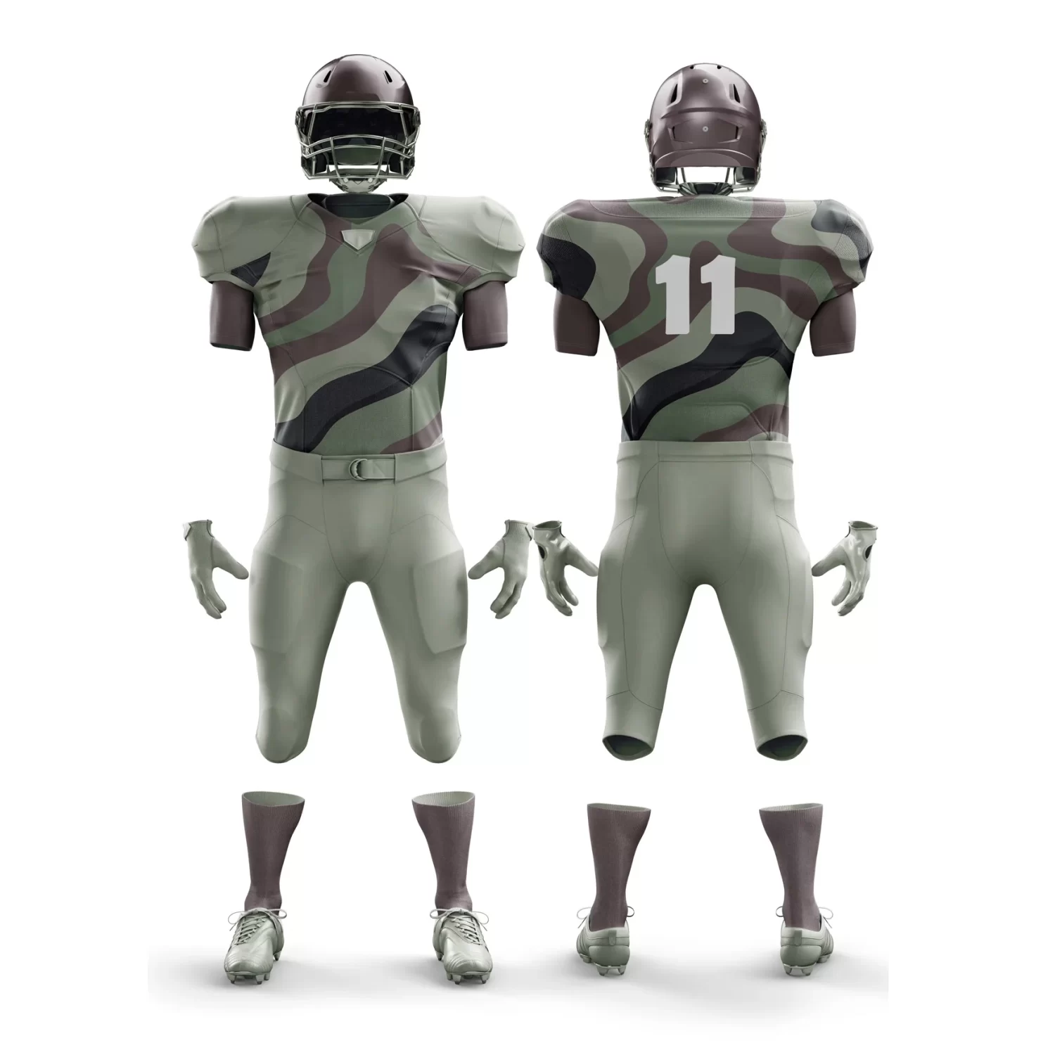 American football uniform